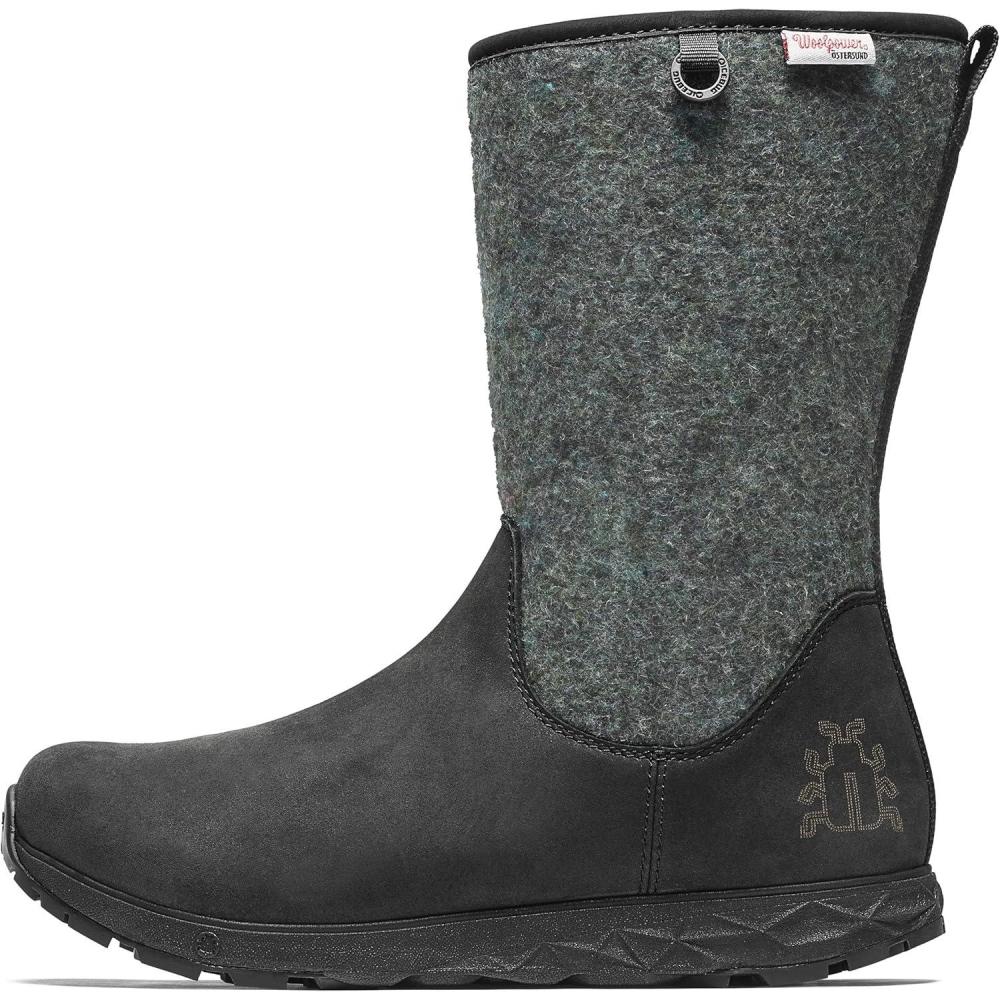 imageIcebug Womens Grove Michelin WIC Woolpower Winter Walking BootBlackGrey