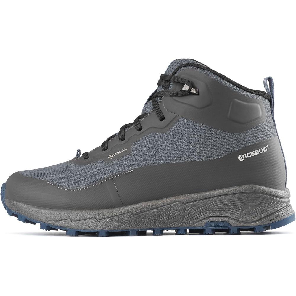 imageIcebug Womens Haze Mid Biosole GTX Midcut Hiking Shoe with Grip SolePeat Grey
