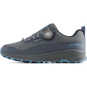 Icebug Haze RB9X GTX – Women’s Waterproof Walking & Outdoor Shoe, All-Weather Protection, BOA® Fit System, High-Traction Grip(Black/Granite)
