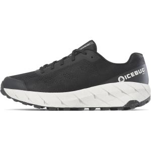Icebug Mens Arcus RB9X Road Running Shoe with Traction Sole(Black)