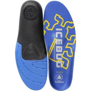 Icebug SLIM Low Cushion Support Insole with Arch Flex Technology(Blue Low Arch)