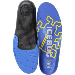 Icebug SLIM Low Cushion Support Insole with Arch Flex Technology(Blue Medium Arch)