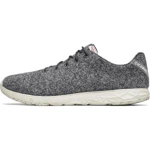 Icebug Womens EIDE Wool RB9X Walking Shoe with Traction Sole(Dark Grey)