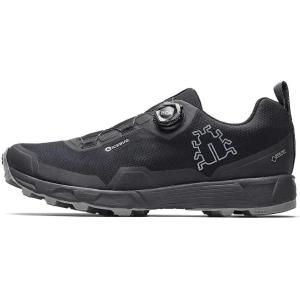 Icebug Womens Rover RB9X GTX Trail Running Shoe with Traction Sole(Black/Slate Grey)