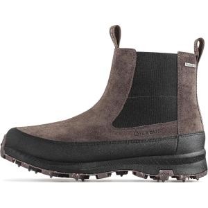Icebug Boda BUGrip Women’s Winter Walking Boots with Steel Studs – Suede Upper – Slip-Resistant Traction – Zipper Closure(Taupe)